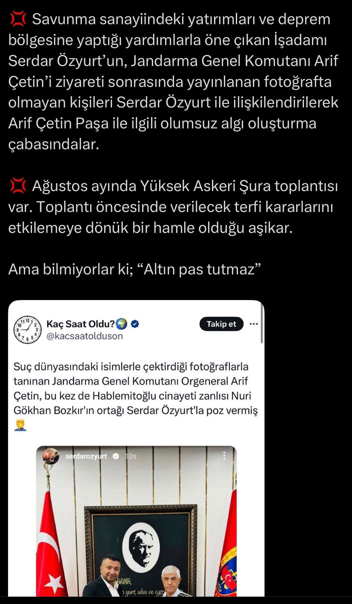 Böyle network ağız sulandırır! Serdar Özyurt kimlerle oturup kalkmış, kimler öven yazılar yazmış; sosyal medyada boşa aramayın! 6